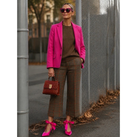 J.CREW Jackets & Blazers - J.Crew Schoolboy Blazer 4 Pink Tailored Jacket Preppy